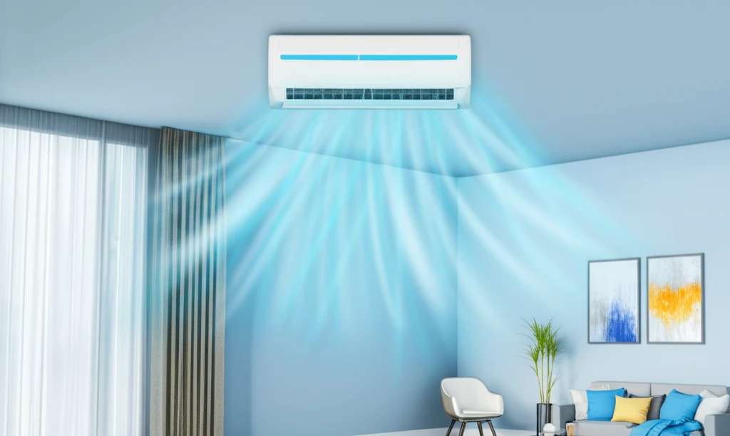 에어컨 설치 위치 고민 끝 전문가가