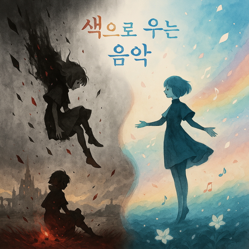 색으로 우는 음악 – GRIS의 감정 회복과 사운드 여정