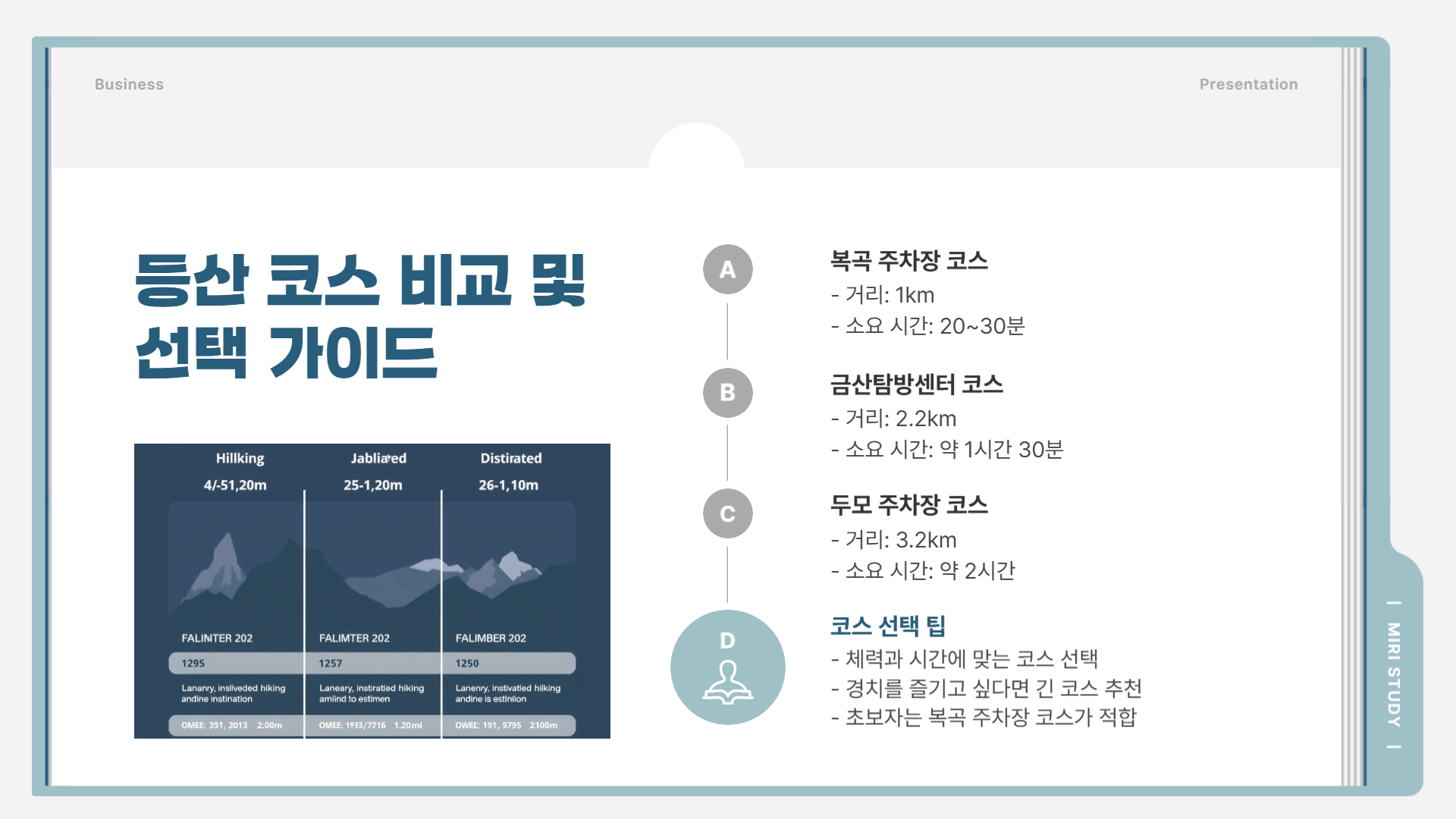 남해금산 보리암 등산코스