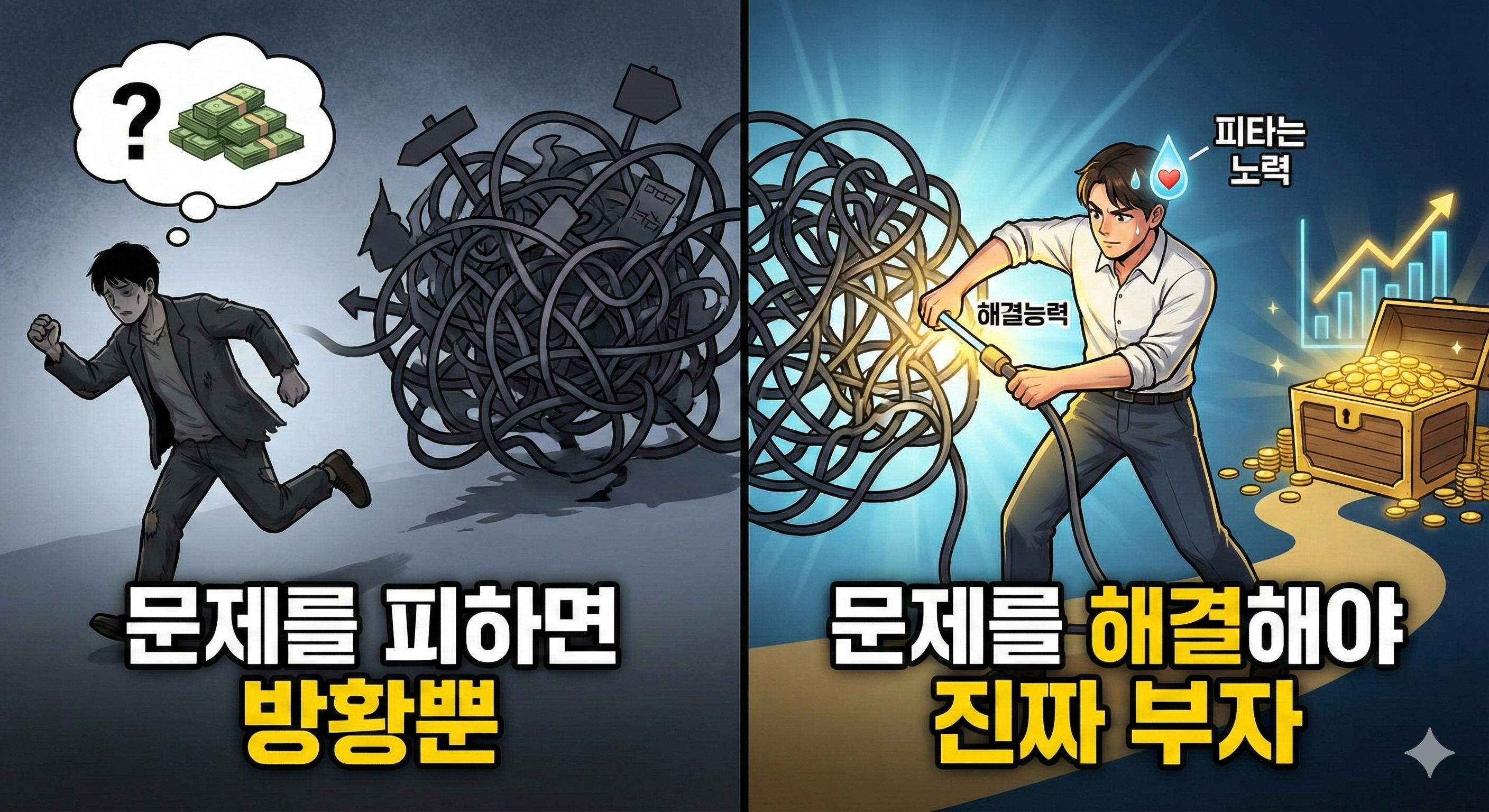 문제를 피하면 가난이 따라온다
부자가 되는 사람들의 공통된 능력 ‘문제 해결력’