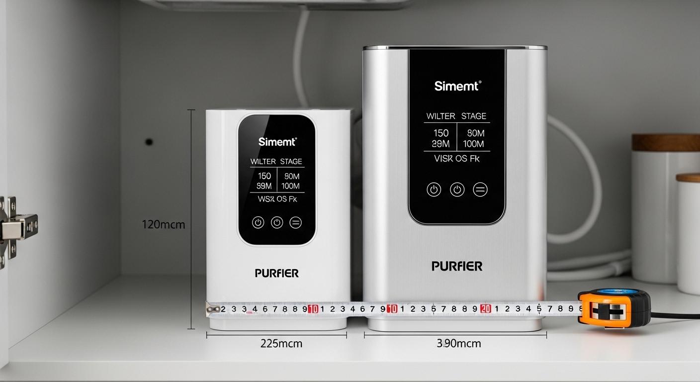 공간 부족 직수형 정수기 비교 포인트