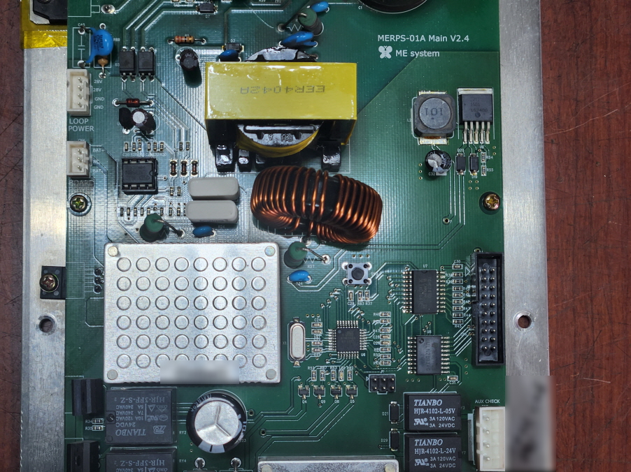 ME SYSTEM 소방수신기파워 MERPS-01A MAIN V2.4 PCB 불량소자 교체
수리 과정 by 메트영남