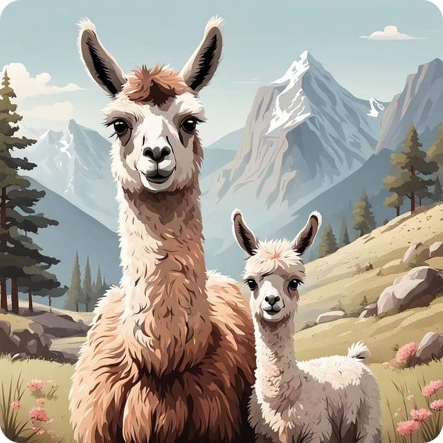 알파카 라마 차이점