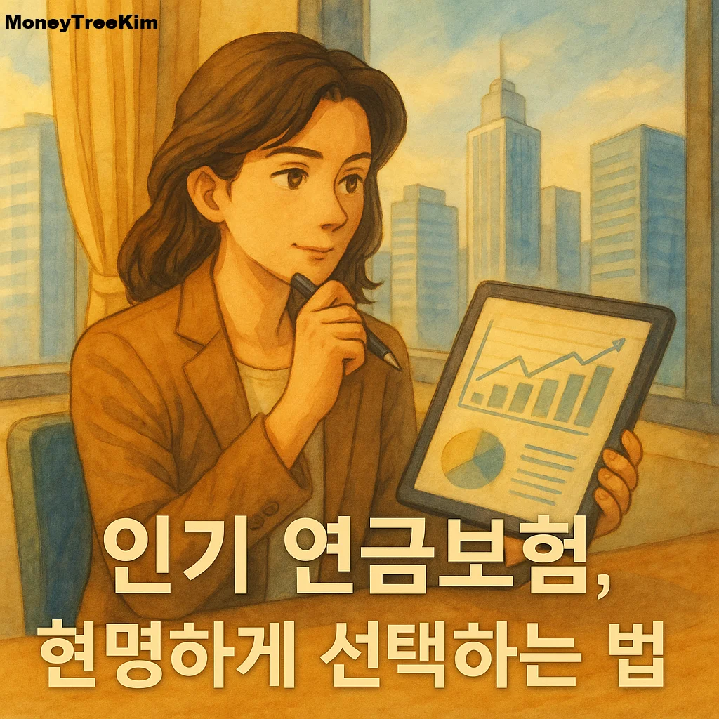 인기 연금보험, 현명하게 선택하는 법 썸네일