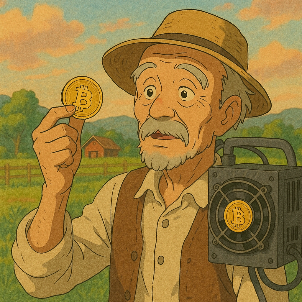 시골 노인이 비트코인을 채굴하게 된 이유 사진