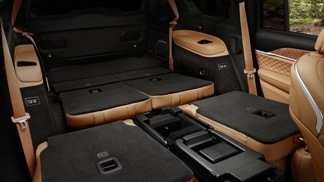 지프 그랜드 체로키 L 5세대 모델 트렁크 폴딩 사진 출처 다음자동차