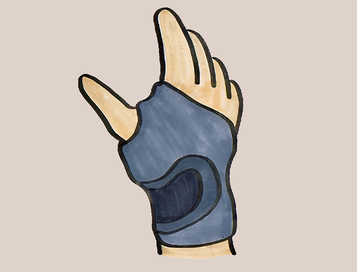 보호대를-착용한-손