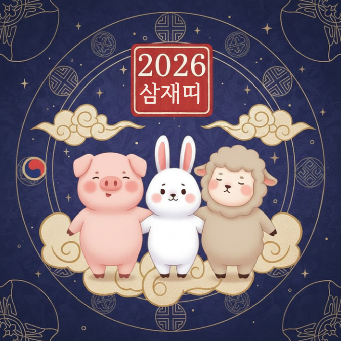 2026년 삼재띠 (돼지띠, 토끼띠, 양띠)