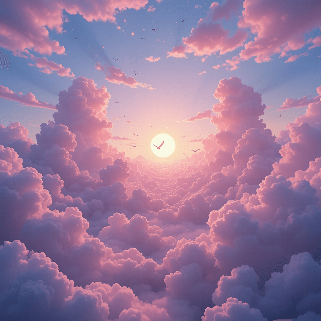 행운의 꿈에서 대표적인 하늘꿈의 홍보 포스터입니다.