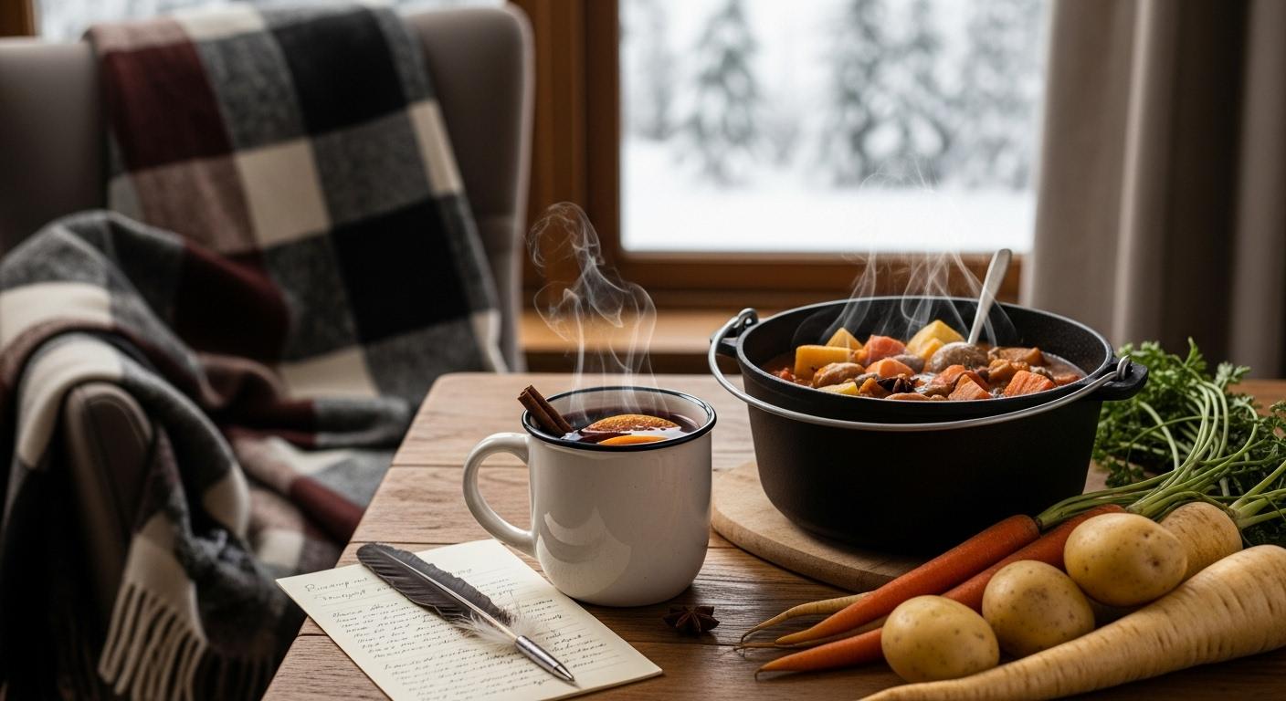 겨울 여행 요리