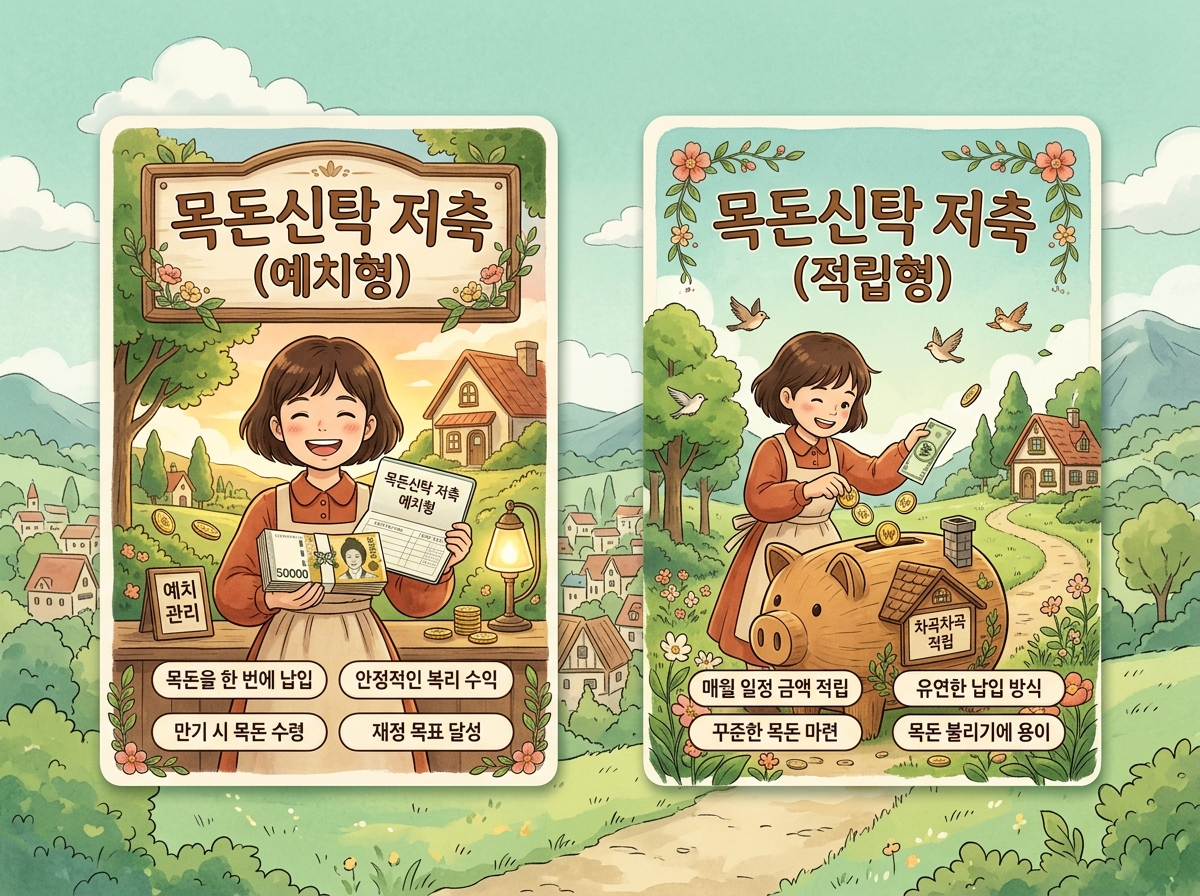 군인공제회 목돈수탁저축 예금형 적립형 재예치 인포그래픽