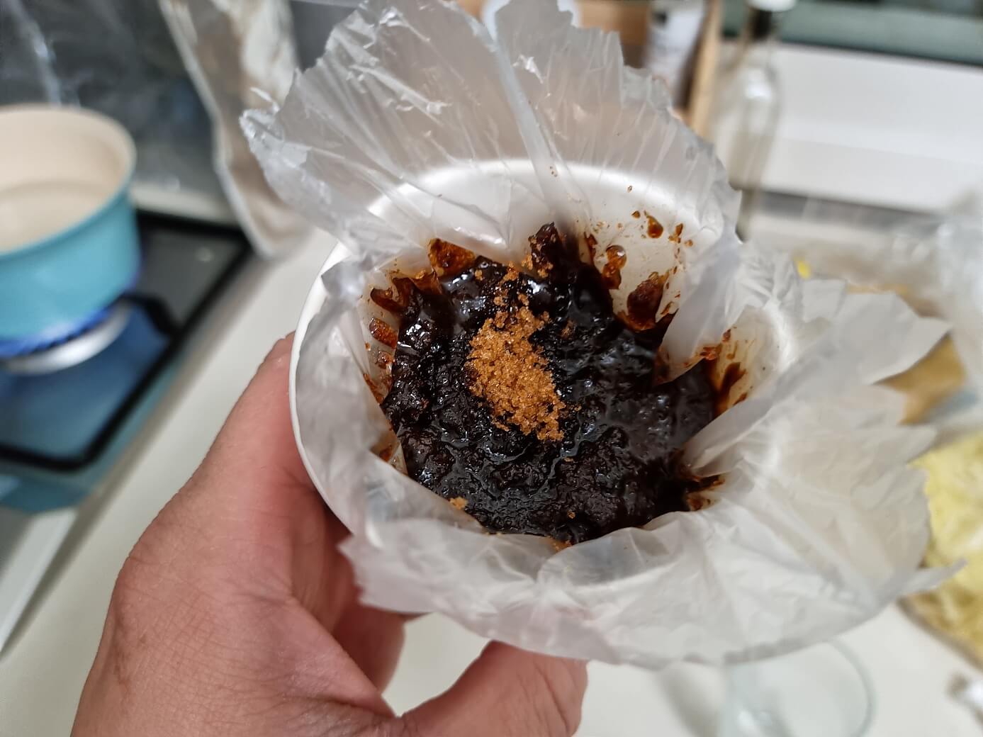 라볶이 끓이는 장면