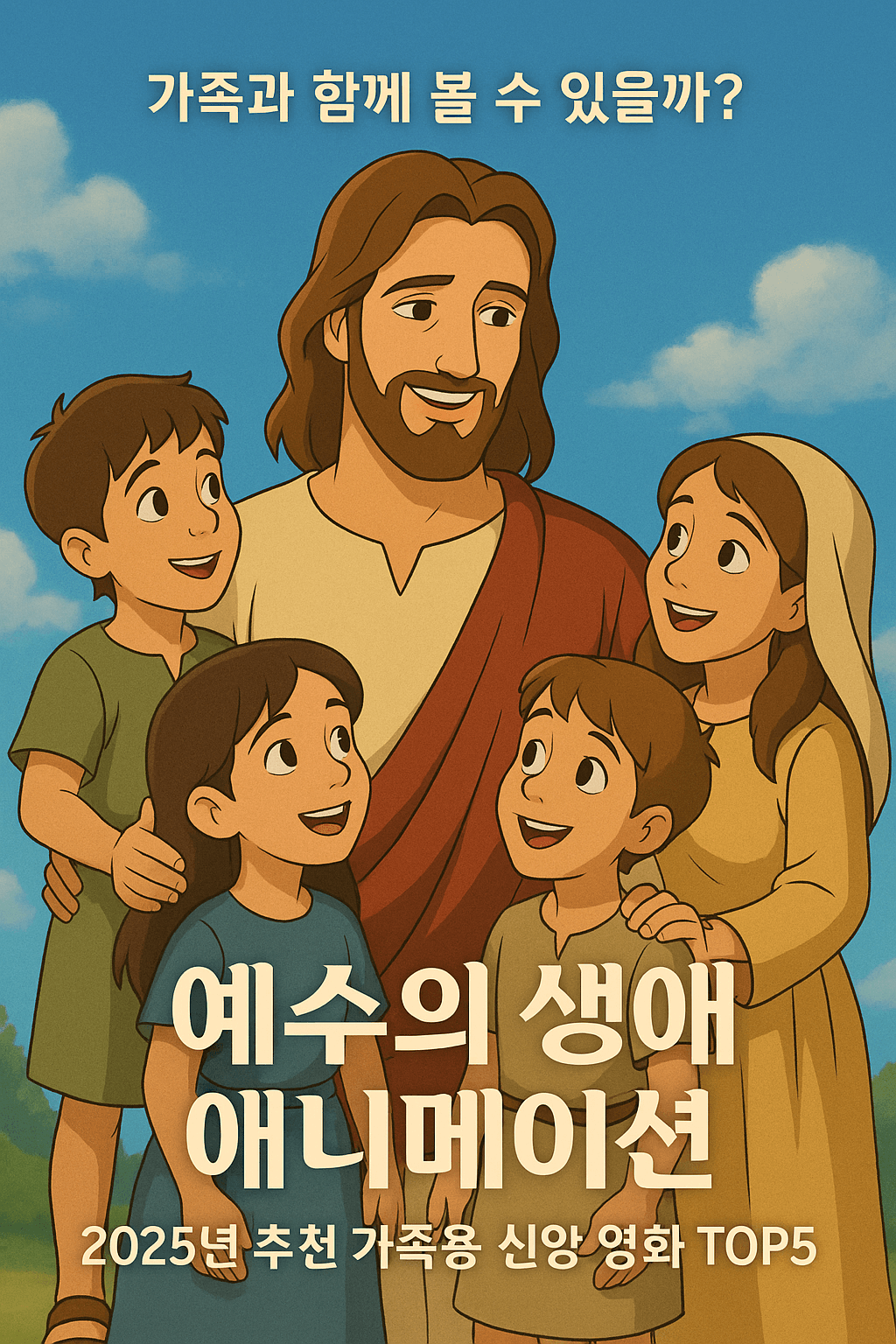 예수의 생애 애니메이션, 가족과 함께 볼 수 있을까? – 2025년 추천 가족용 신앙 영화 TOP5