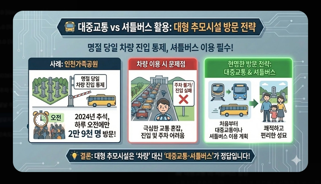 성묘지 주차장(2026년 주요 변화, 전국 추모시설, 명절 연휴)(+ 실전 전략)