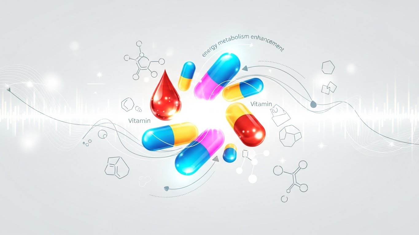 비타민-분자가-밝은-캡슐이나-물방울로-상징적으로-표현되는-현실적인-이미지입니다.