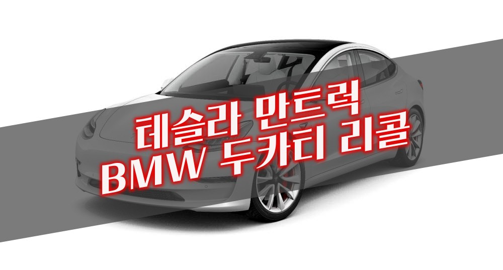 테슬라 만트럭 비엠더블유 두카티 리콜
