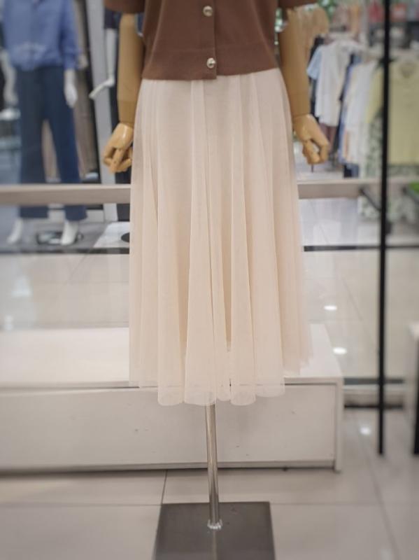 온앤온 허리밴딩 샤 스커트 NJW3AS704