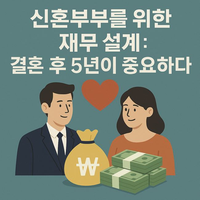 2025년 신혼부부를 위한 재무 설계: 결혼 후 5년이 중요