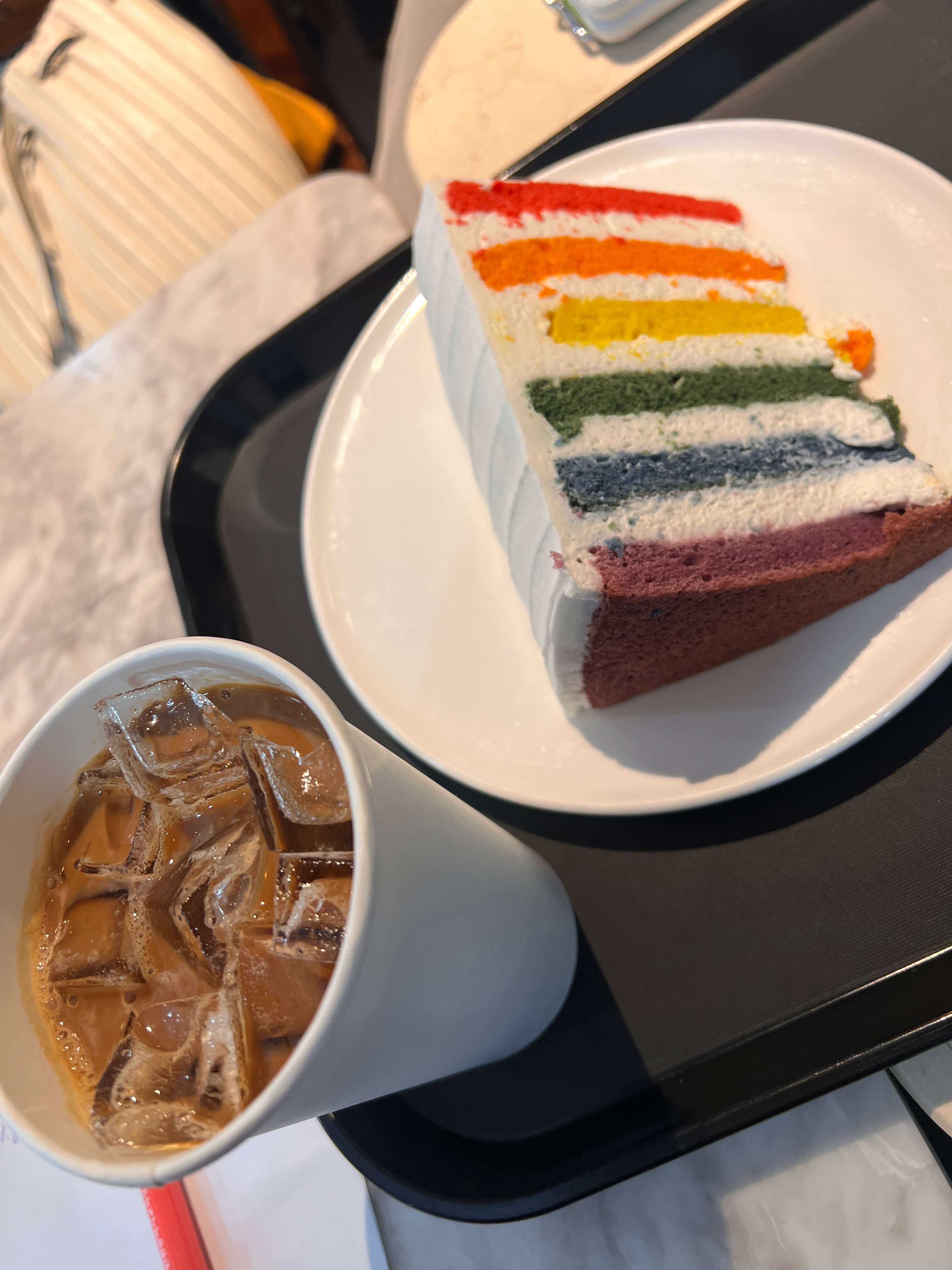 도레도레 케잌과 커피