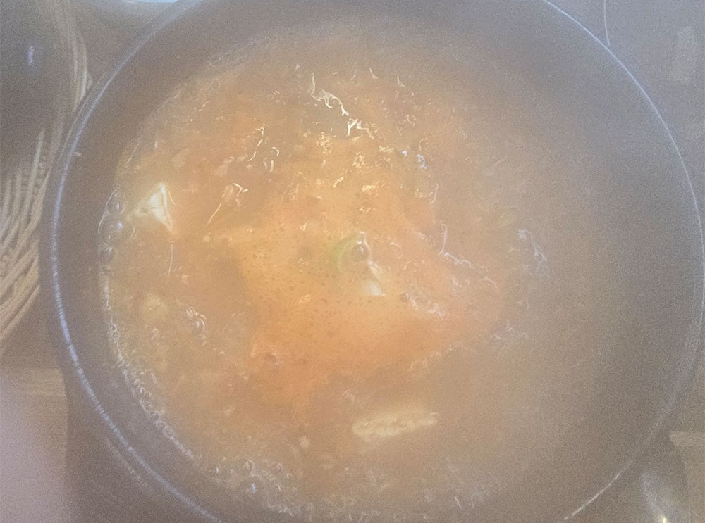 오늘 먹은 청국장