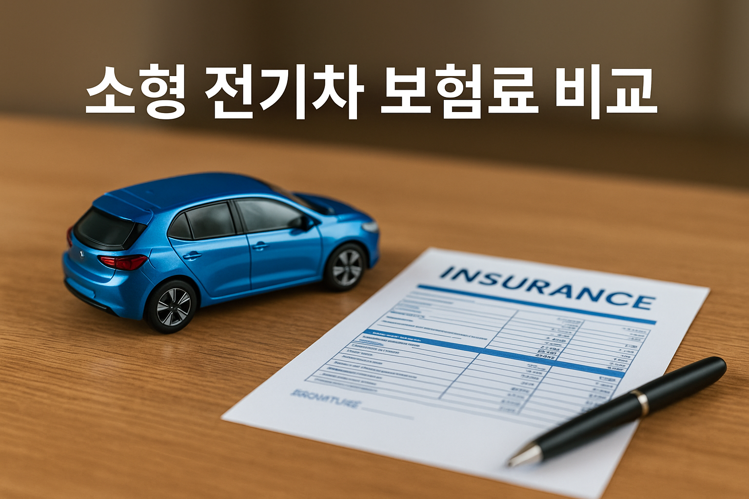 소형 전기차 보험료 비교: 전기차 운전자 필수 가이드 관련 이미지