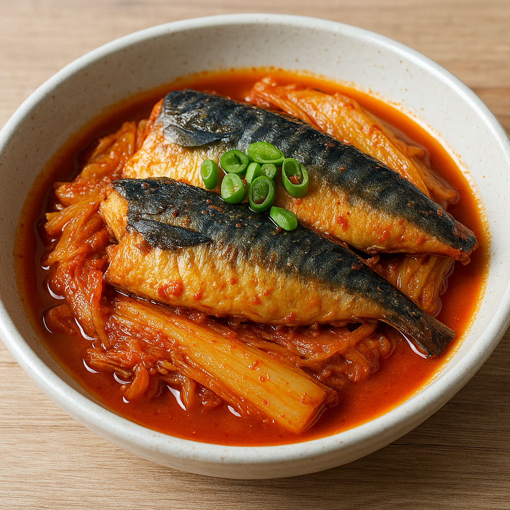 고등어김치조림
