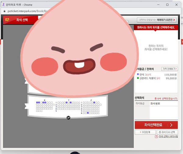 임영웅 콘서트 인터파크 티켓팅