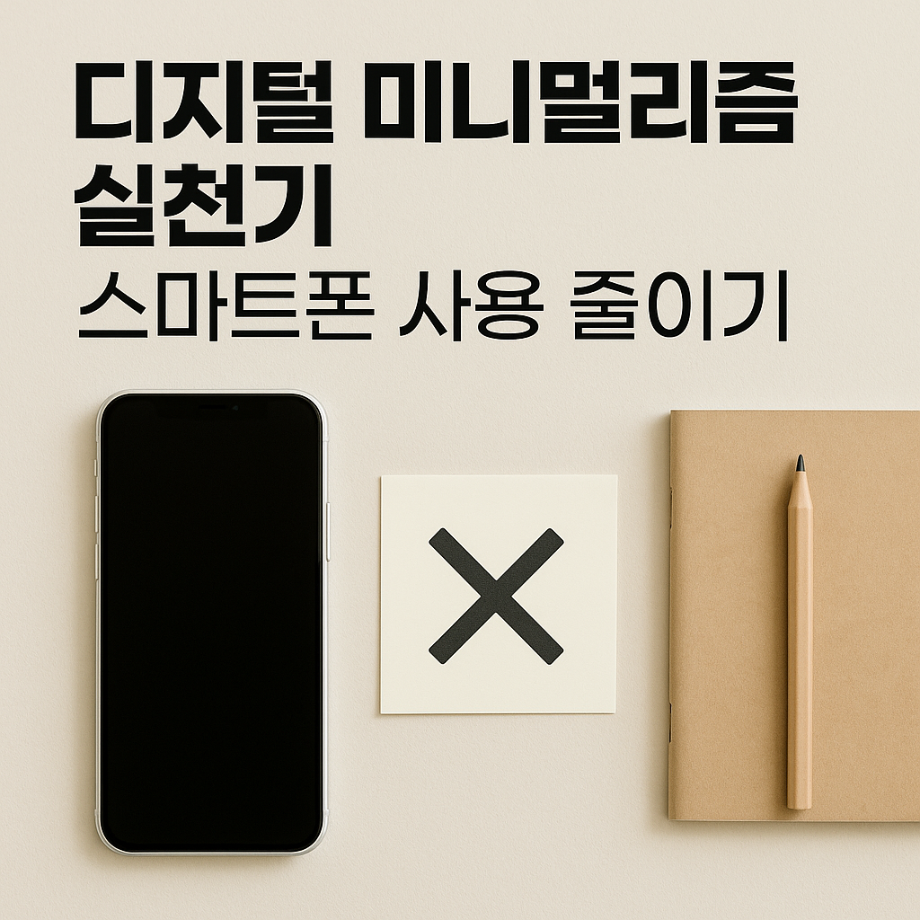 디지털미니멀리즘-실천기