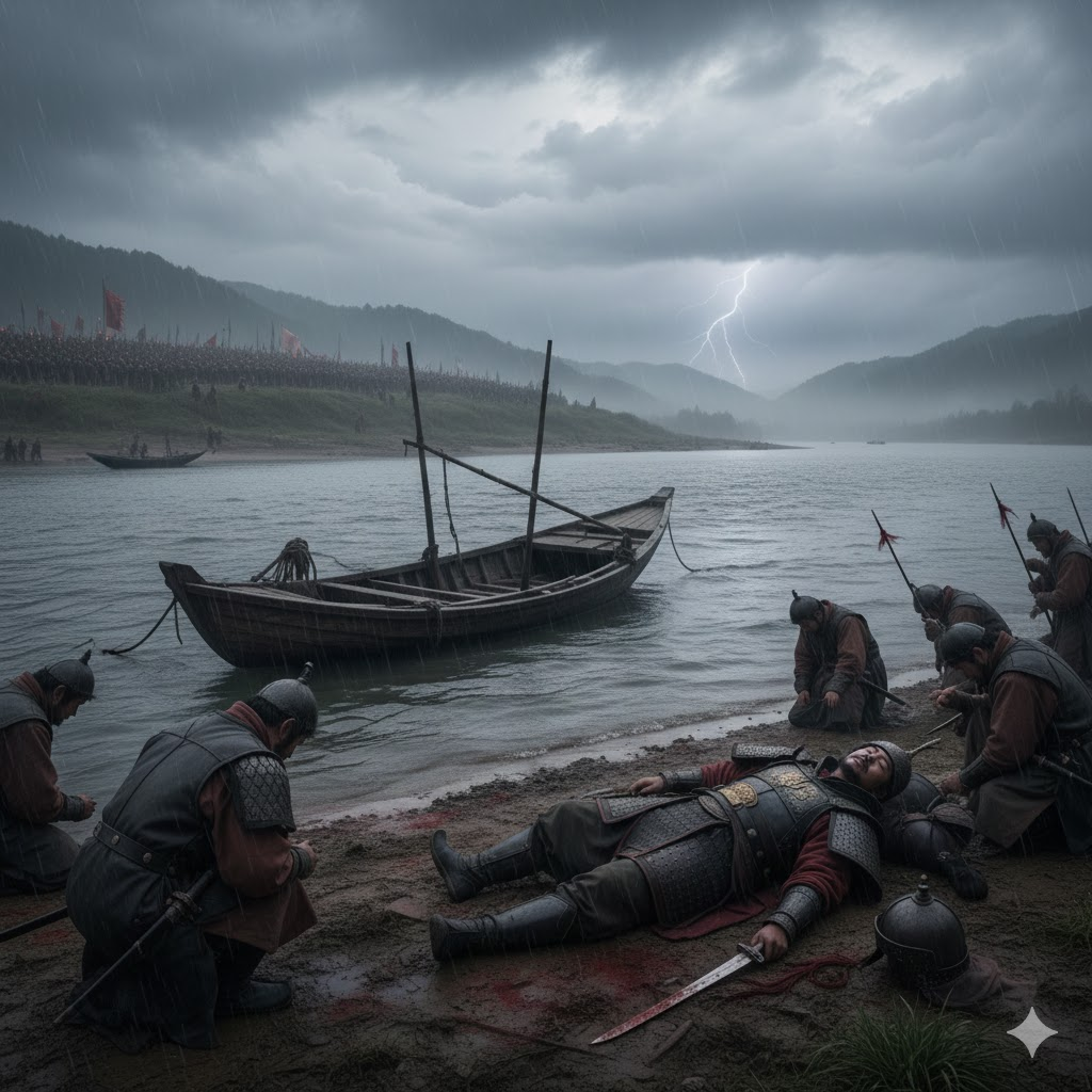 항우가 운명을 맞이한 오강의 풍경