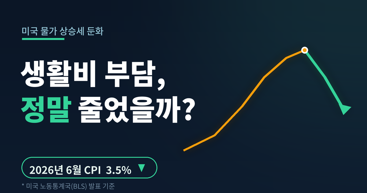미국 물가 상승세 둔화, 생활비 부담은 정말 줄어들었을까?