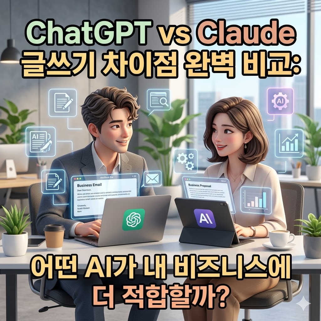 ChatGPT vs Claude 로 글쓰기 차이점은? 쉽게 비교해보기