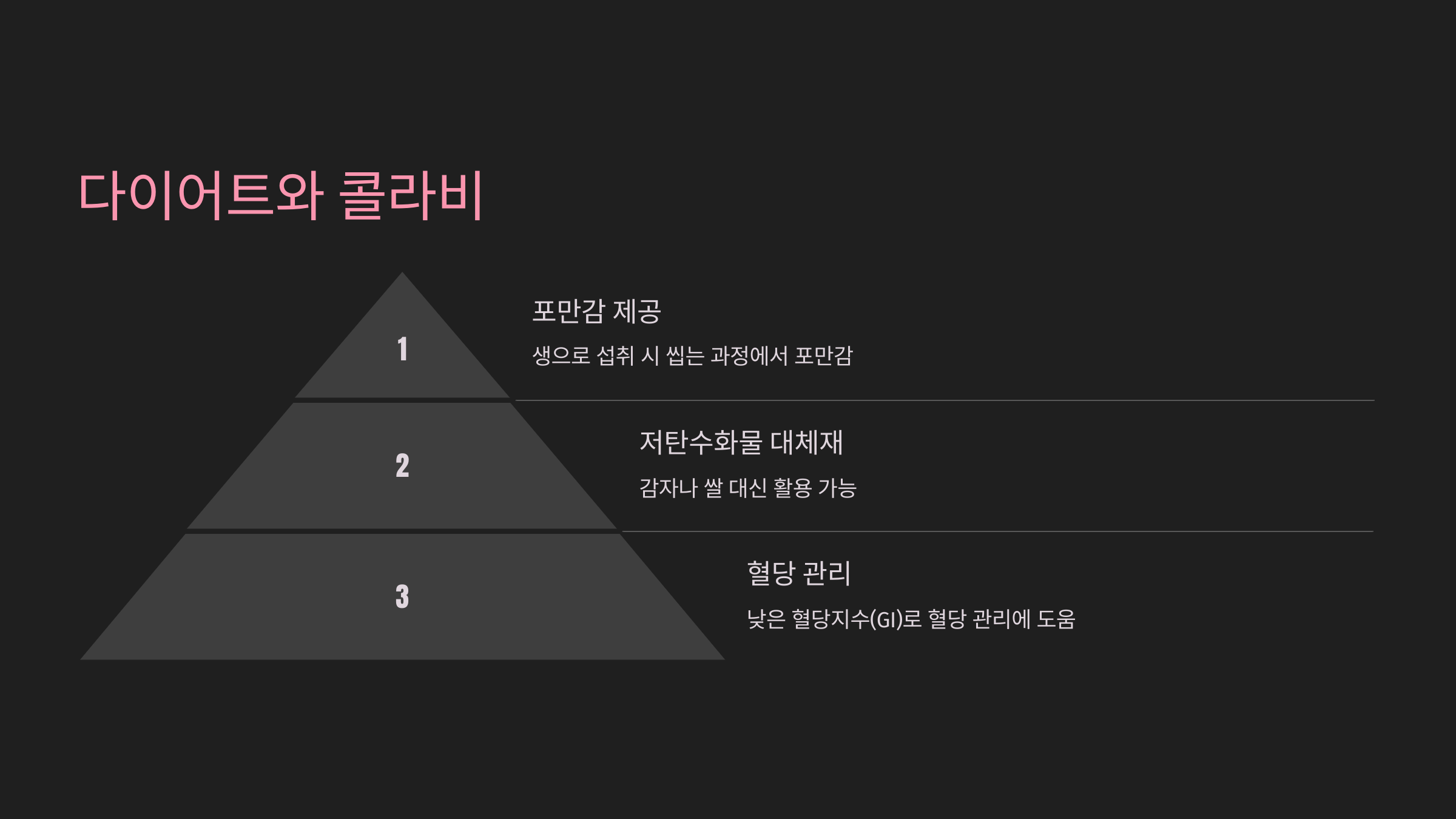 다이어트와 콜라비