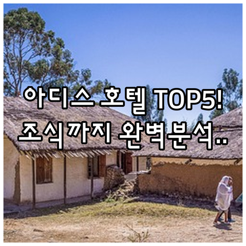 에티오피아 아디스아바바 호텔 추천 5..