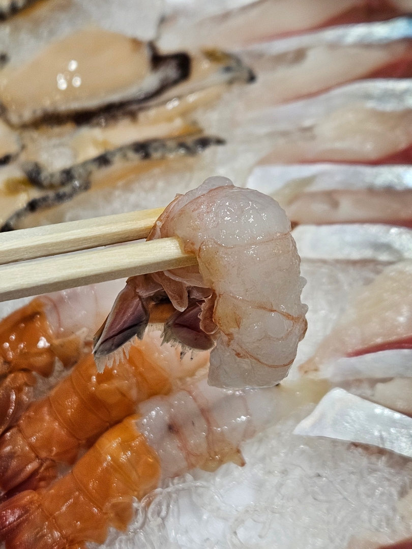 올레길 회센터 딱새우