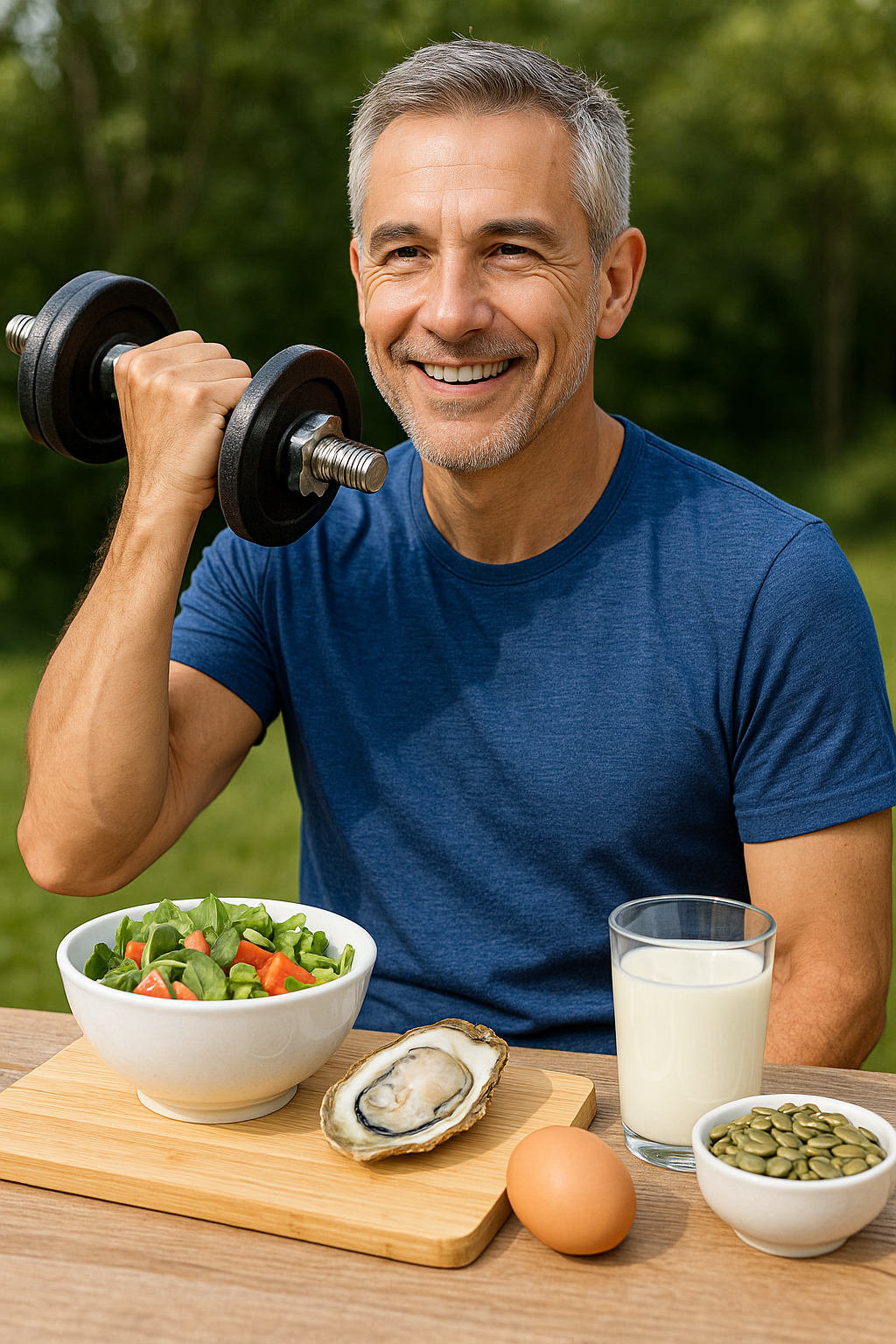 남성 호르몬 관리와 관련한 이미지
