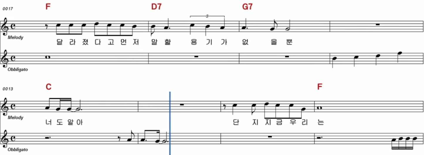 조영남 지금 악보