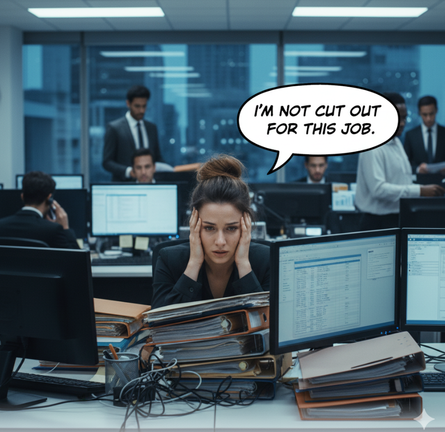 i'm not cut out for this job 관련 사진