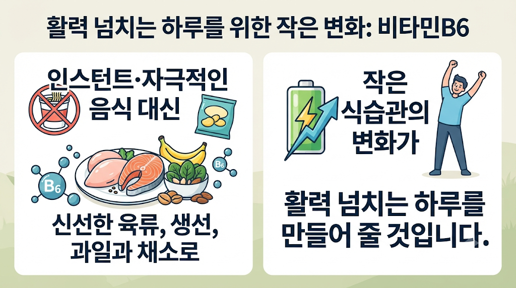 비타민B6 많은 음식