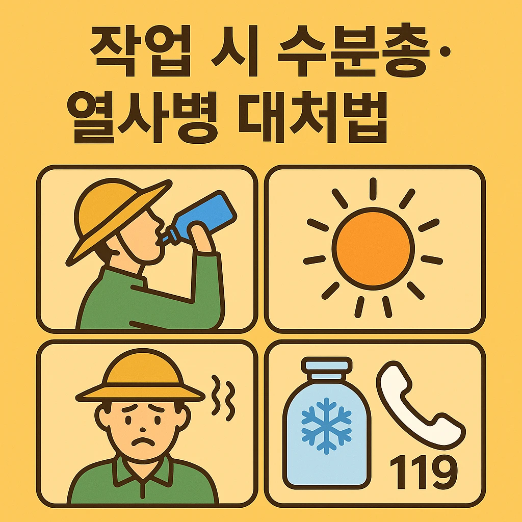 농업경제학 : 폭염 속 안전한 농작업!