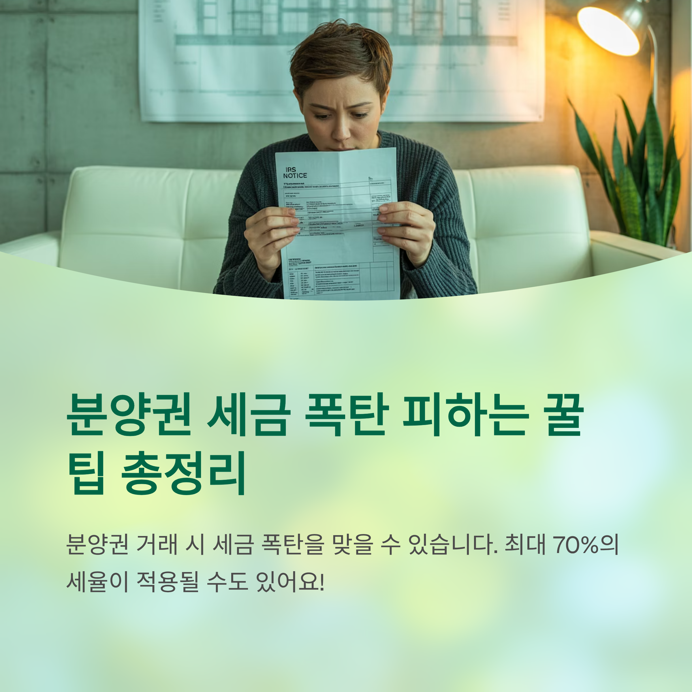 분양권 세금 폭탄 피하는 꿀팁 총정리