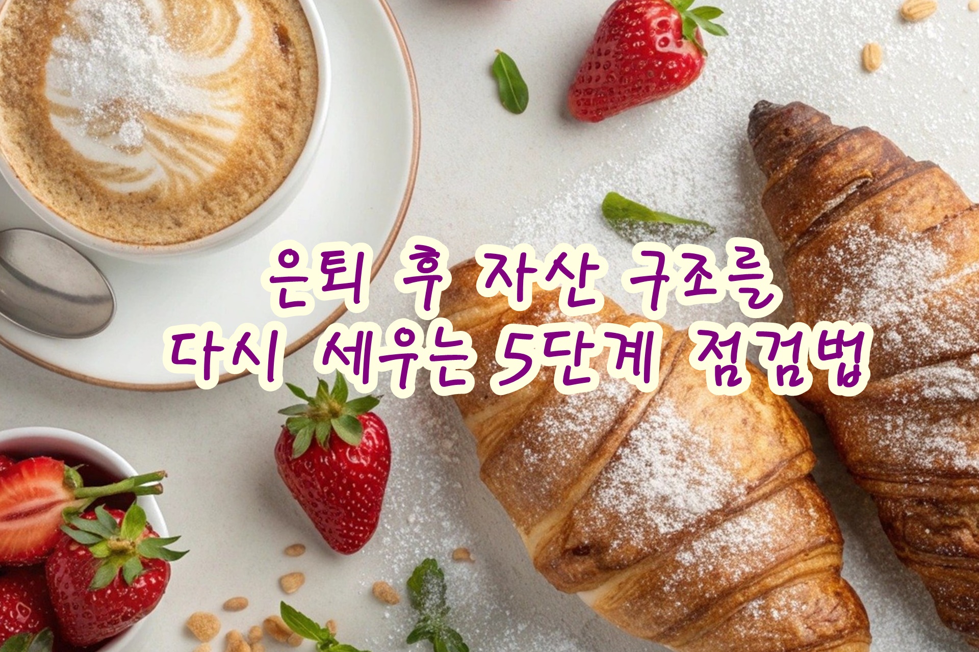 은퇴 후 자산 구조를 다시 세우는 5단계 점검법