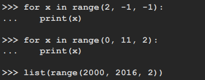 zip(), range() 와 같은 함수는 순회 가능한 (iterable) 객체를 반환