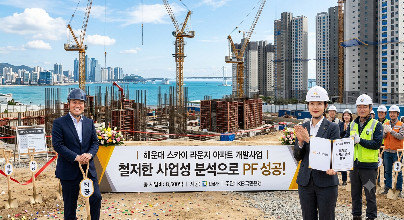 철저한 사업성 분석으로 PF를 성공시킨 개발사업