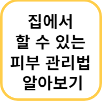 피부 관리법