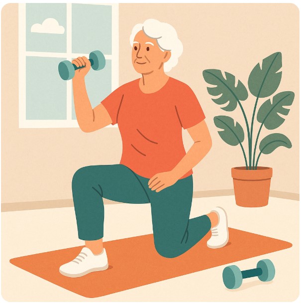 퇴행성 관절염 관리법에 대한 이미지