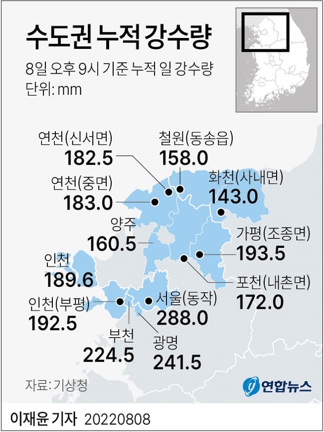 기록적인 폭우...대비 없어 피해 컸다