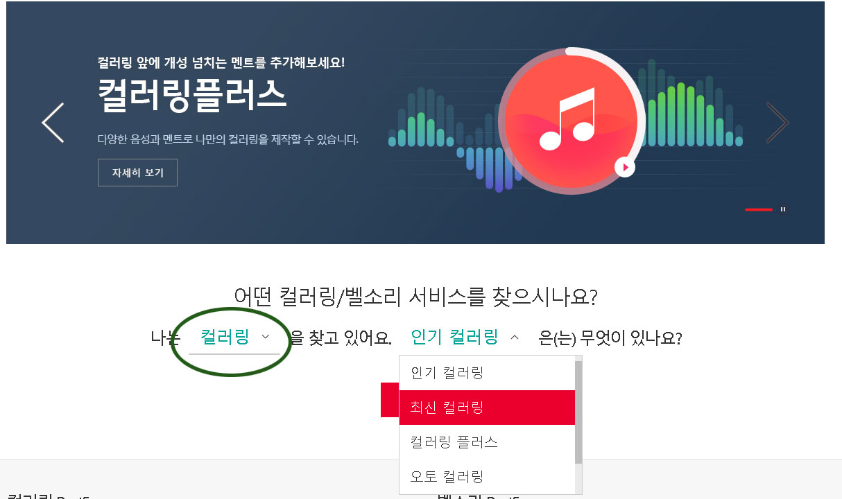 컬러링 설정 방법2