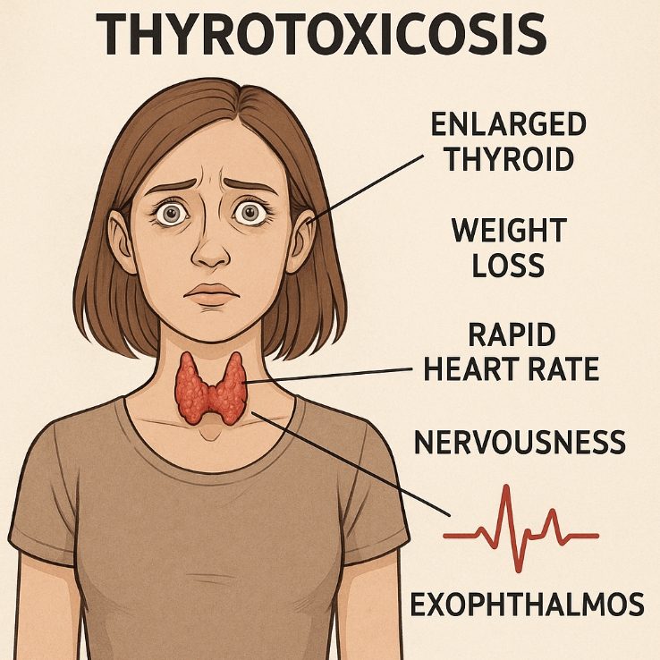 갑상선중독증 관련 자료 사진