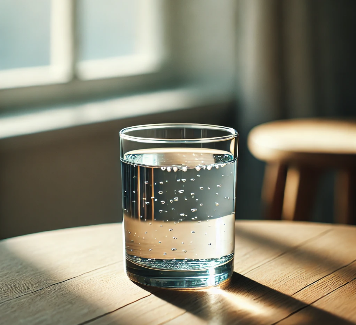 잔에 물이 담긴 사진