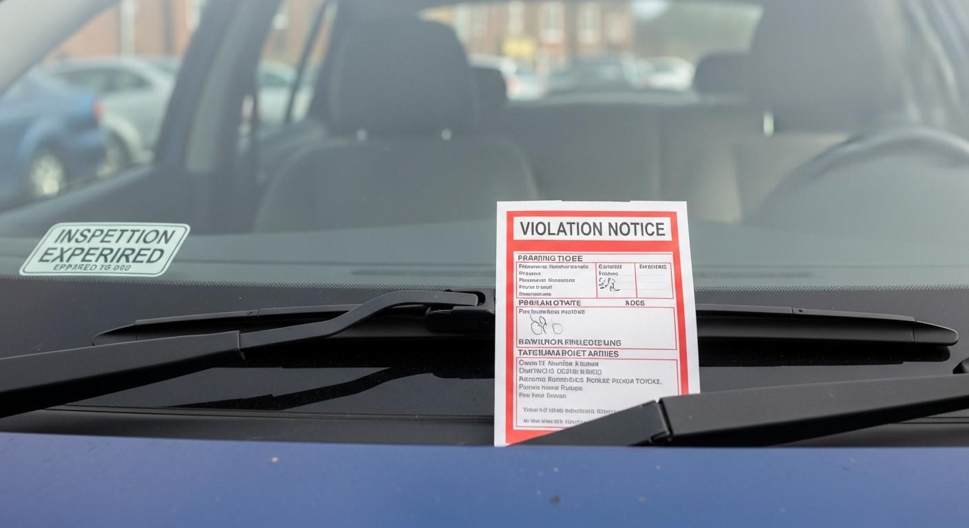 자동차 정기검진 과태료